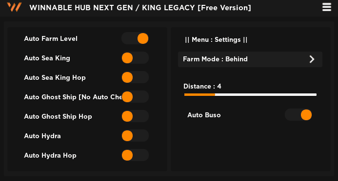 King Legacy Script GUI